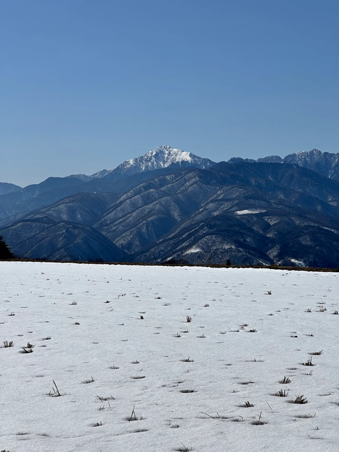 冬の甲斐駒ヶ岳