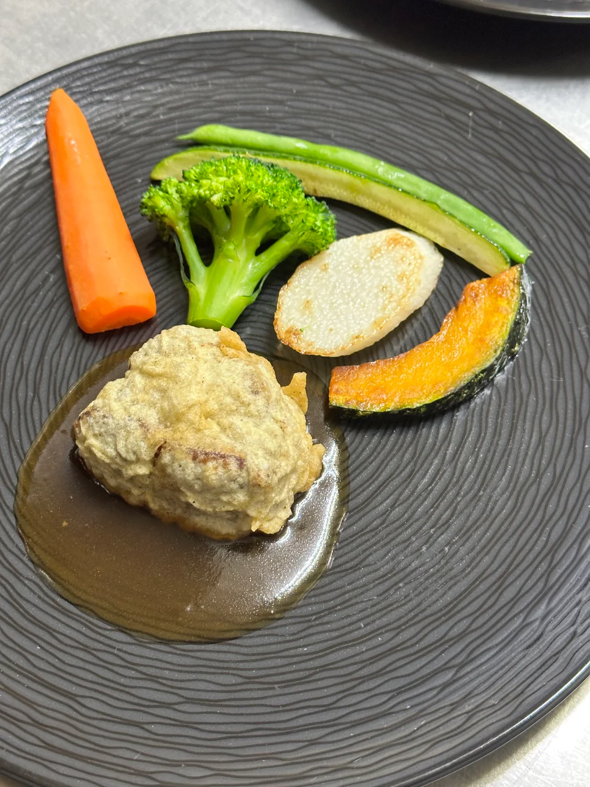 新そばプランのお肉料理