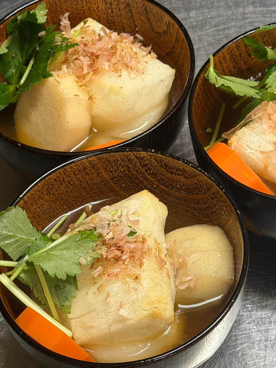 元旦の朝にお出しするお雑煮